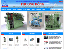 Tablet Screenshot of orientmarine.com.vn